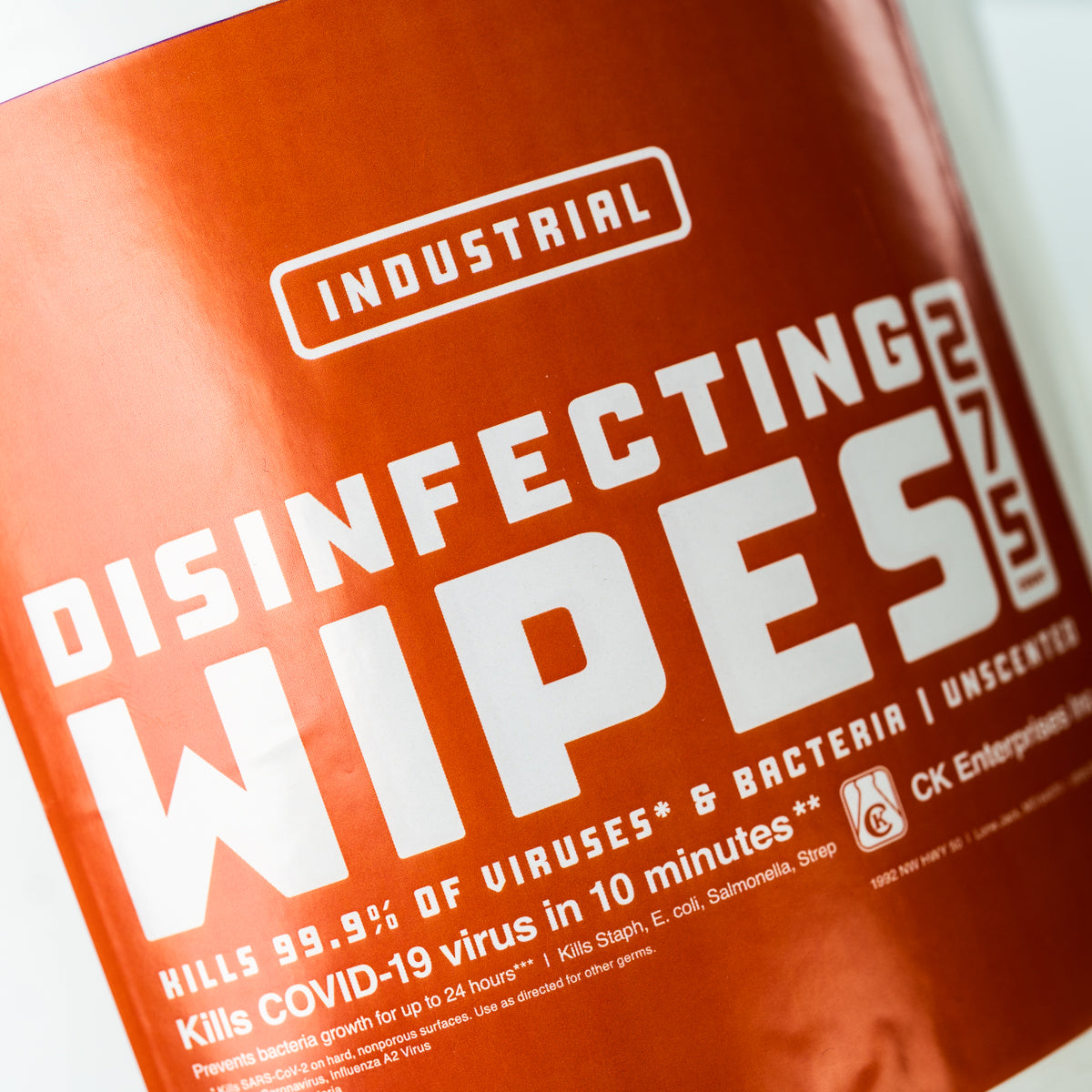 Disinfecting Wipes System CK Enterprises Inc. ckeinc